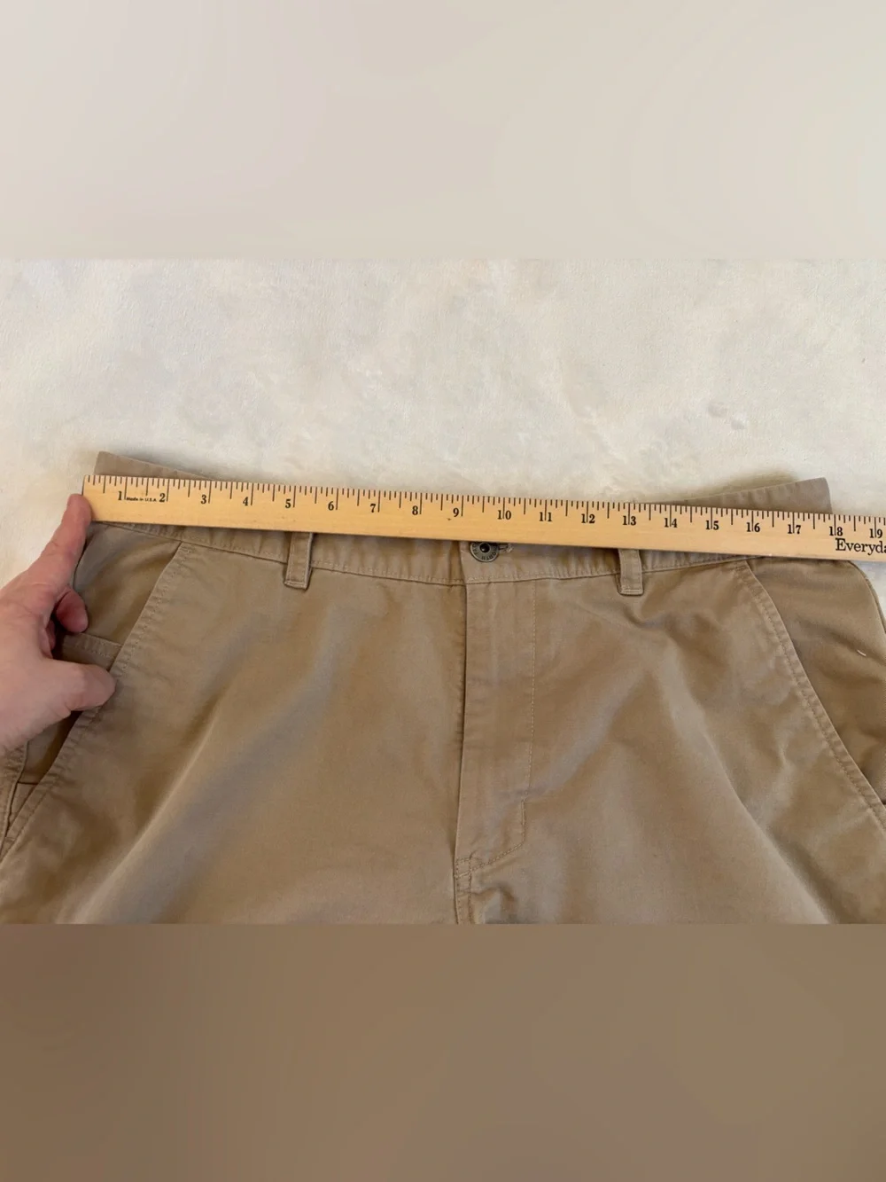 The North Face Men's Khaki Stretch Chinos - Size 36 Short